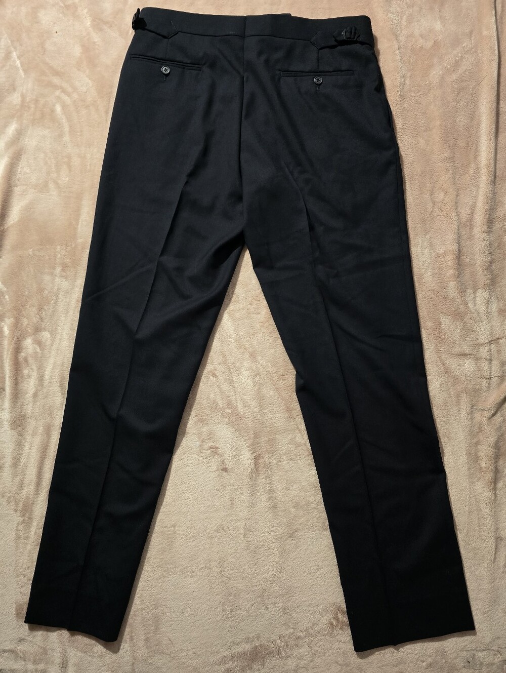 Ralph Lauren Purple Label Gregory Hand-Tailored Wool Suit Trouser Pants Size 34 - Picture 8 of 8
